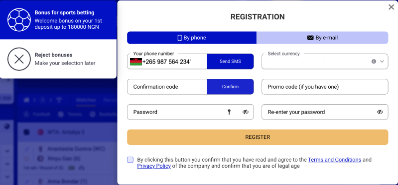 PariPesa Malawi Registration