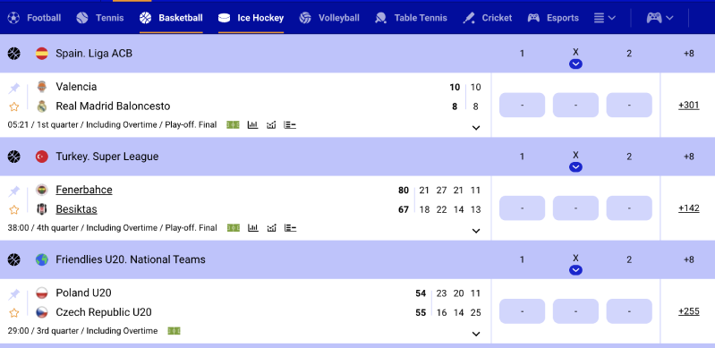Basketball betting Tanzania Paripesa 2025