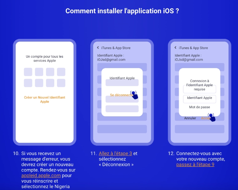 application téléphonique paripesa