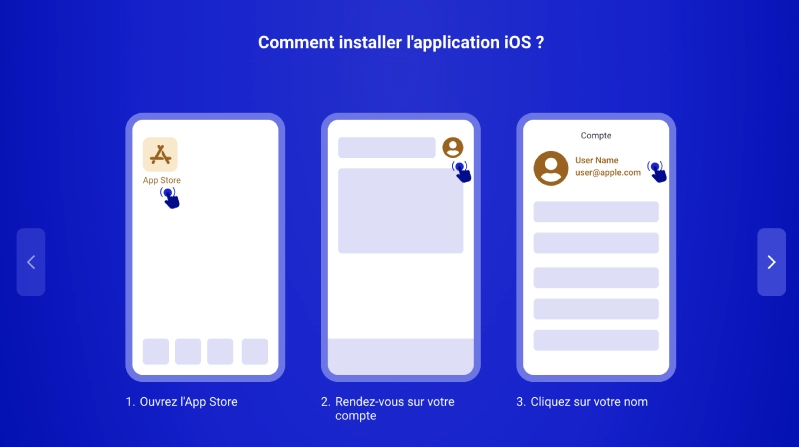 Application mobile Paripesa Togo iOS