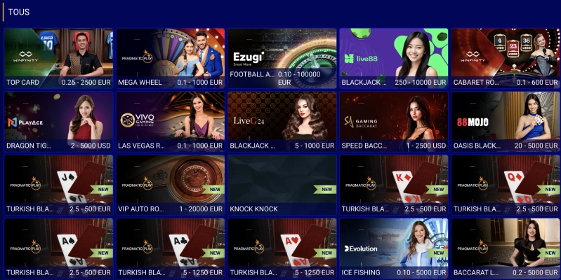 ExpĂ©rience de jeu ExpĂ©rience de jeu Paripesa