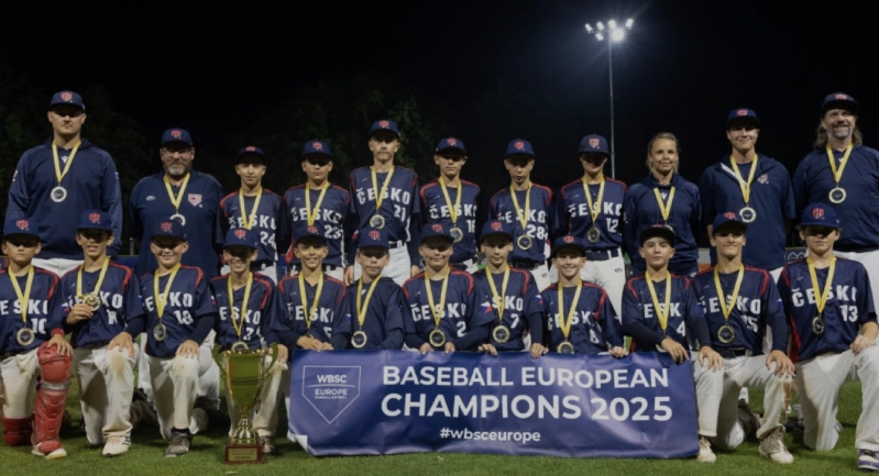 Baseball 2025 Europe Match de baseball