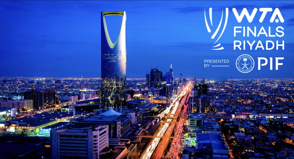 Riyadh tennis championship action